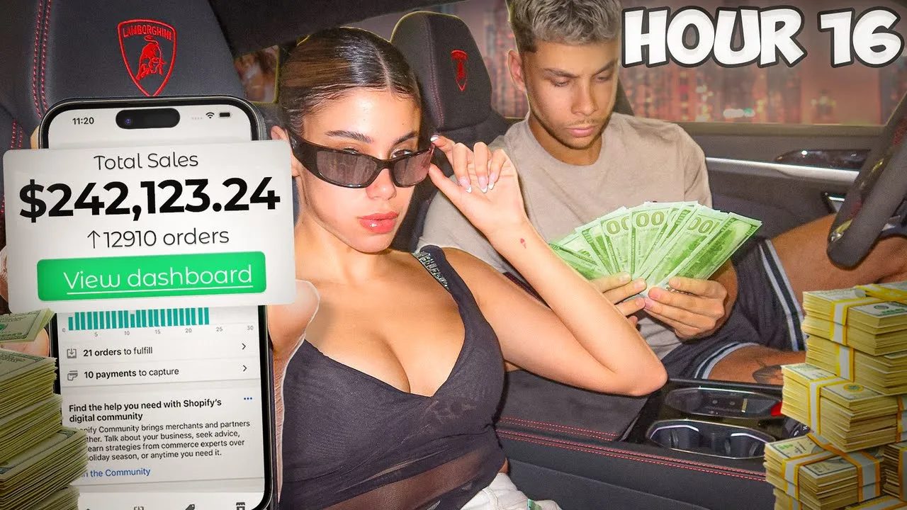 Outline Video I Tried Dropshipping For 24-hours (Girlfriend Edition)