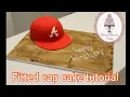 Fitted cap cake tutorial