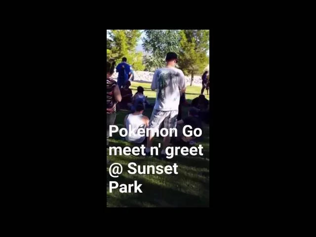 Pokemon Go at Sunset Park