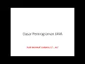 Pemrograman Berorientasi Objek - Dasar Pemrograman Java