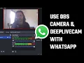 How to Use OBS Virtual Camera and DeepLiveCam with WhatsApp 2025