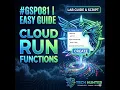 Cloud Run Functions Qwik Start - Console GSP081