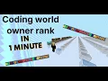 How To Code World Owner Rank Mineland Mineland World Owner Rank Coding