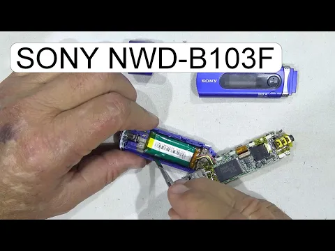 Download MP3 DISASSEMBLE SONY MP3 PLAYER NWD-B103F