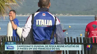 São Francisco do Sul sedia campeonato mundial de pesca com competidores de 21 países