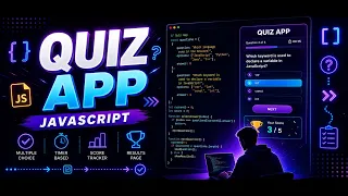 Build a Quiz App with HTML CSS JavaScript
