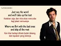 Coming Up Roses - Harry Styles | Lirik Terjemahan Indonesia