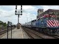 Metra UP West Line train passing Kedzie station 10062022