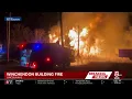 Firefighters battling massive blaze at Winchendon
