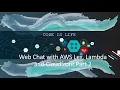Cloud Project - Web Chat with AWS Lex Lambda and CloudFront