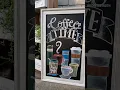 Coffee Time Chalkboard Art