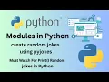 Modules in Python Modules and Pip Python Tutorial How to install Modules in Python