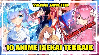 10 anime isekai terbaik yang wajib kalian tonton 