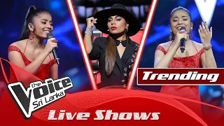 naveesha sooriyaarachchi pawela kodu akase live shows the voice sri lanka