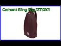 REVIEW 2026 Carhartt Sling Bag 13710101 ESSENTIAL details