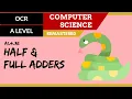 105 OCR A Level H446 SLR15 - 1 4 Half full adders