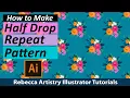How to Make Half Drop Repeat Adobe Illustrator