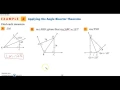 5-1 Perpendicular and Angle Bisectors