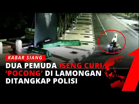 Geger! Maling Pocong di Lamongan Akhirnya Ditangkap Polisi