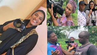 mace mai kamar maza halima abdulkadir jarumar da ta zabi fannin daukar hoto a masanaantar kannywood