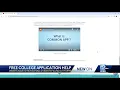 Free college application help for students