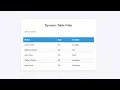 Frontend Projects Dynamic Table Filter with HTML CSS JavaScript - Add Searchable Tables