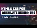 Download Lagu HTML \u0026 CSS for Absolute Beginners: What is HTML?