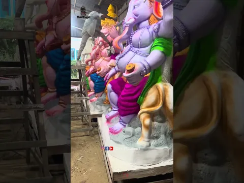 SRI GENASH IDOL WORK |Vinayagar Silai 2026 | Vinayagar Silai Painting🎨 | SGIW | TTF @therthugal
