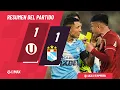 Universitario 1-1 Sporting Cristal resumen EXTENDIDO del partido Fecha 4