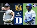 Murray State vs Duke Super Regionals Game 1 2025 College Baseball Highlights
