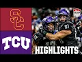 Alamo Bowl USC Trojans vs TCU Horned Frogs Full Game Highlights ESPN CFB