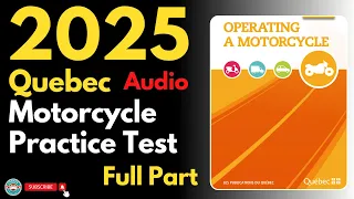 Quebec Motorcycle Practice Test Full Part Audio Canadian Driver Knowledge Test  Quebec Motorcycle Practice Test Full Part Audio Canadian Driver Knowledge Test