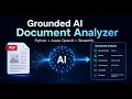 I Built a Grounded AI Document Analyzer with Python Azure OpenAI