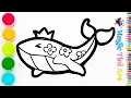 Lagu How to Draw a Whale | Step by Step