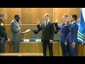 Waterloo police now fully staffed three new officers sworn in