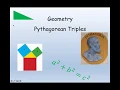 Pythagorean Triples Lesson