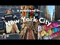 NYC Vlog Yarn Bookstores and Vintage Shopping haul