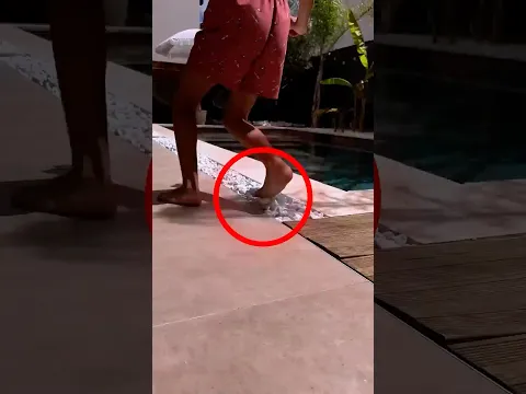 O truque genial dessa mãe com as pedras da piscina 😱