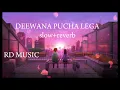 Download Lagu DEEWANA PUCHA LEGA TERA NAAM PATA (SLOW+REVERB) RD MUSIC 🎵
