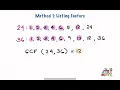 Greatest Common Factor Listing vs Prime Factorization Bunny Math Bits Math Teacher Vanny