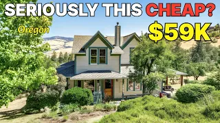 10 Oregon Farmhouses With Land Starting at 59K Unbelievable Deals