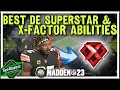 Best Superstar X-Factor Abilities for DE in Madden 23 Franchise Mode