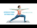OPENCV POSE ESTIMATION ON CPU REALTIME 25 FPS