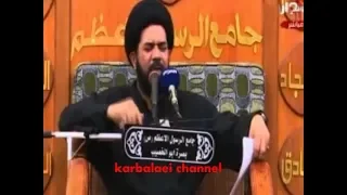 نعي فجيع الامام السجاد يدفن ابوه الحسين ع السيد محمد الصافي