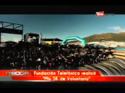 Fundación Telefónica realizó Mis 5K de Voluntario