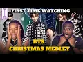 Lagu K-POP NEWBIES FIRST TIME WATCHING BTS (방탄소년단) CHRISTMAS MEDLEY