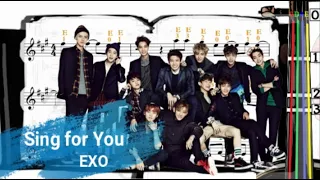 Download Sing for You | EXO | Violin SHEET MUSIC [With Fingerings] [Level 3] MP3