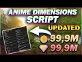 NEW Anime Dimensions Simulator Script PASTEBIN 2023 AUTOFARM LEVEL AUTO PUNCH TELEPORT