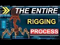 Blender - Completely Rigging A Character 5 MINUTES
