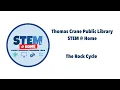 TCPL DIY STEM The Rock Cycle